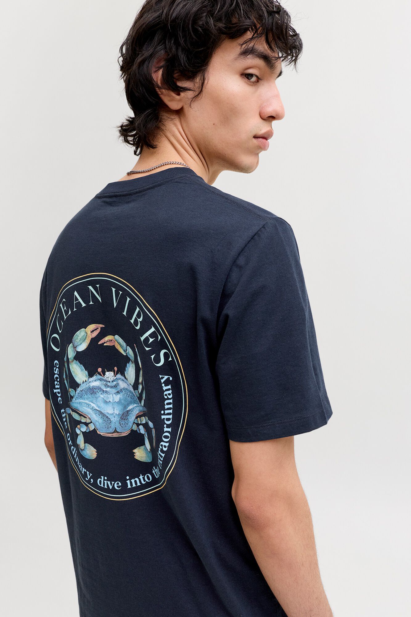 Jack & Jones Camiseta loose fit algod&oacute;n