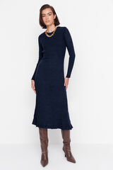 Trendyol Vestido midi azul