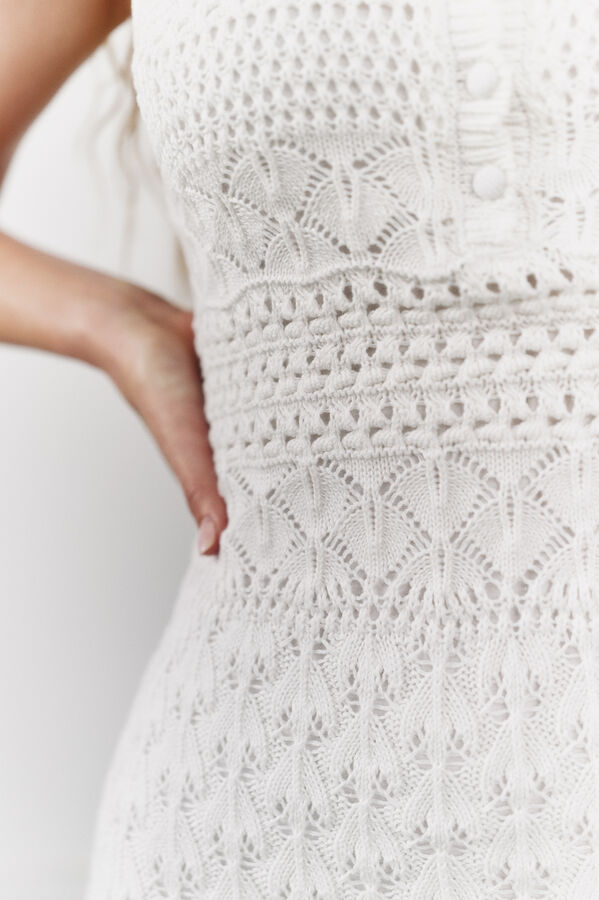 High Spirits Vestido "Lunar" beige