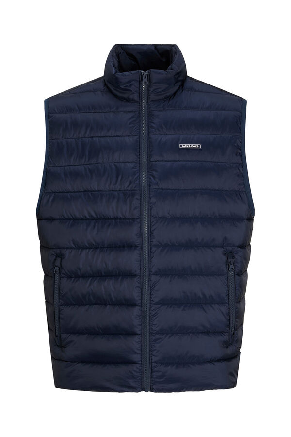 Jack & Jones PLUS Colete acolchoado azul