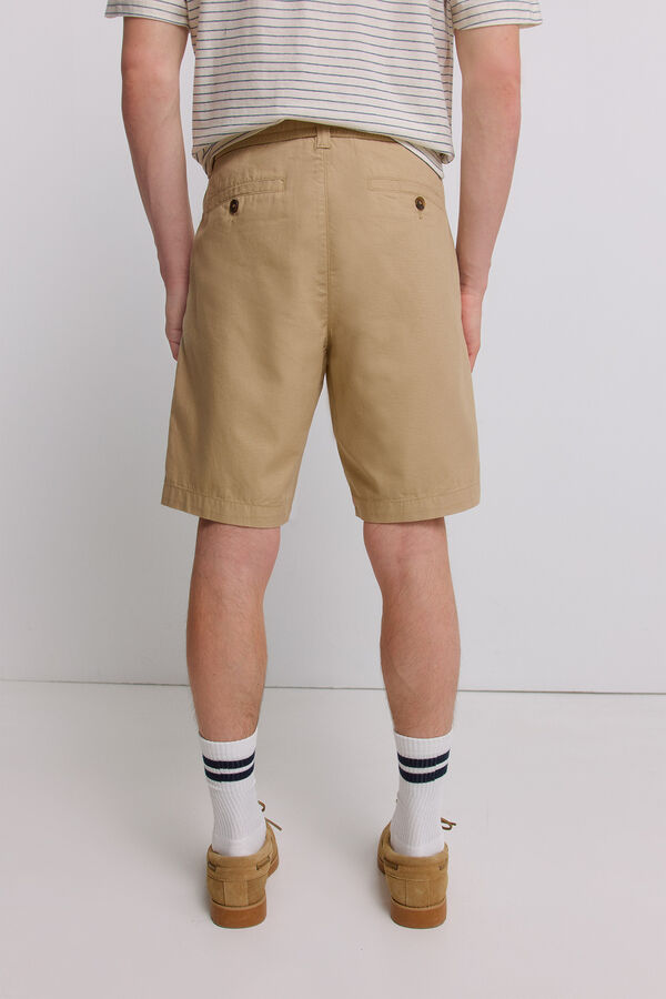 Springfield Bermuda leve relaxed fit bege