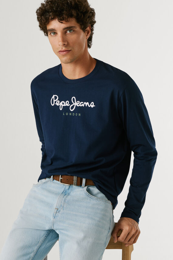 Camiseta manga larga logo