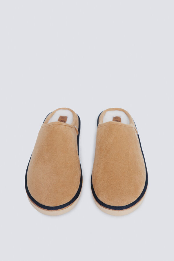 Springfield Chinelos de quarto sem calcanhar cru