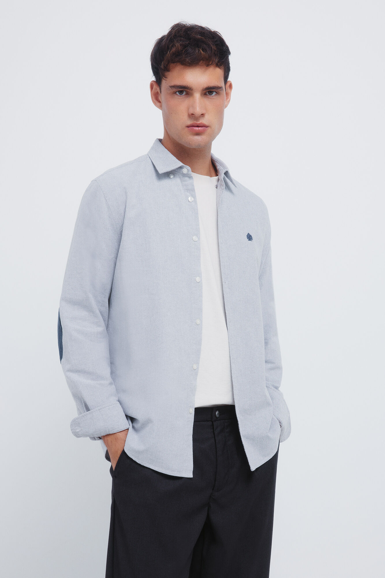 Springfield Camisa oxford coderas