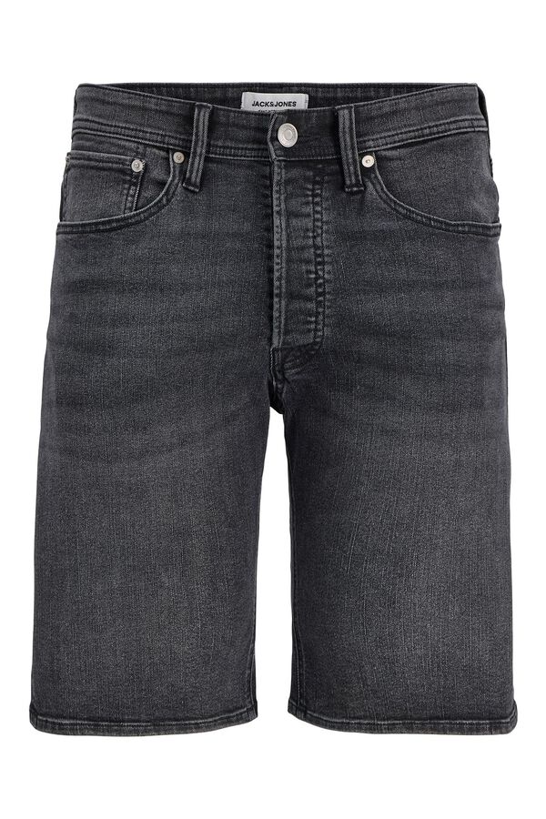 Jack & Jones PLUS Bermuda denim regular preto