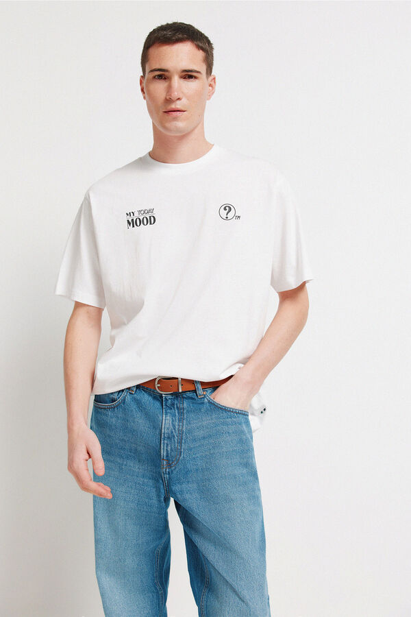 Springfield Jeans lavado medio straight fit azul