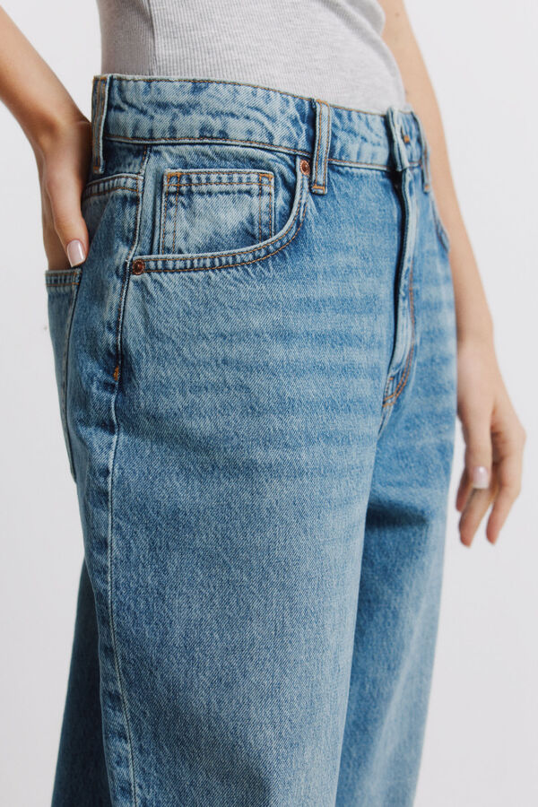 Springfield Cal&ccedil;as jeans largas azul