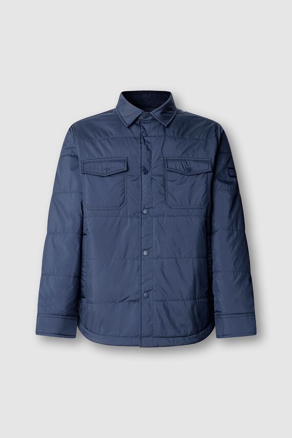 Chaqueta sobrecamisa acolchada