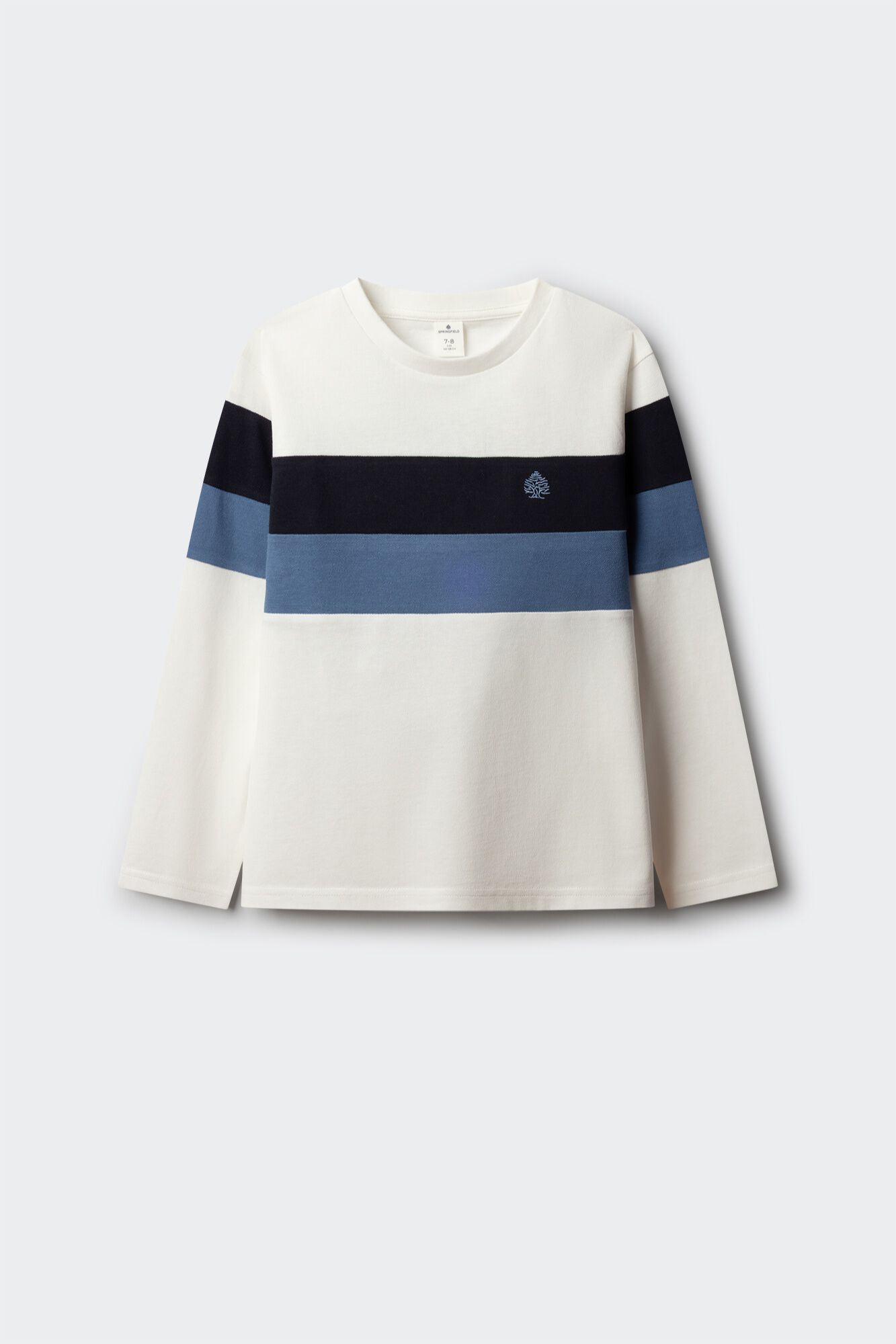 Springfield Kids T-shirt manga comprida b&aacute;sica para menino