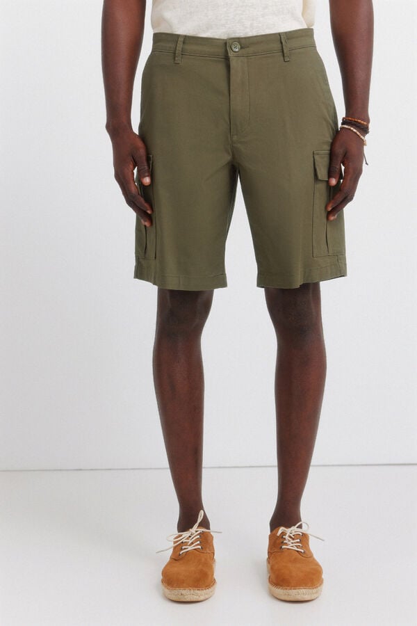 Springfield Bermuda cargo estampado