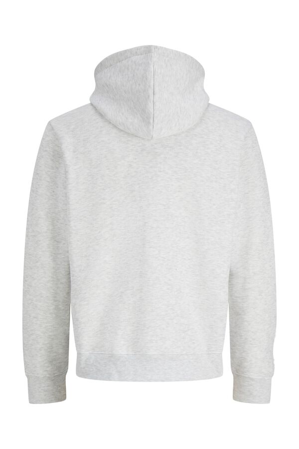 Jack & Jones Sweatshirt relaxed com capuz branco