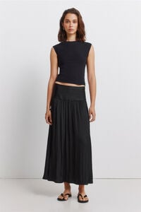 Springfield Saia midi plissada