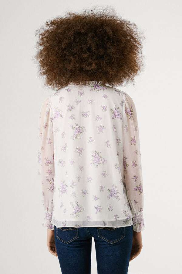 Pepe Jeans  Blusa floral de manga comprida estampado