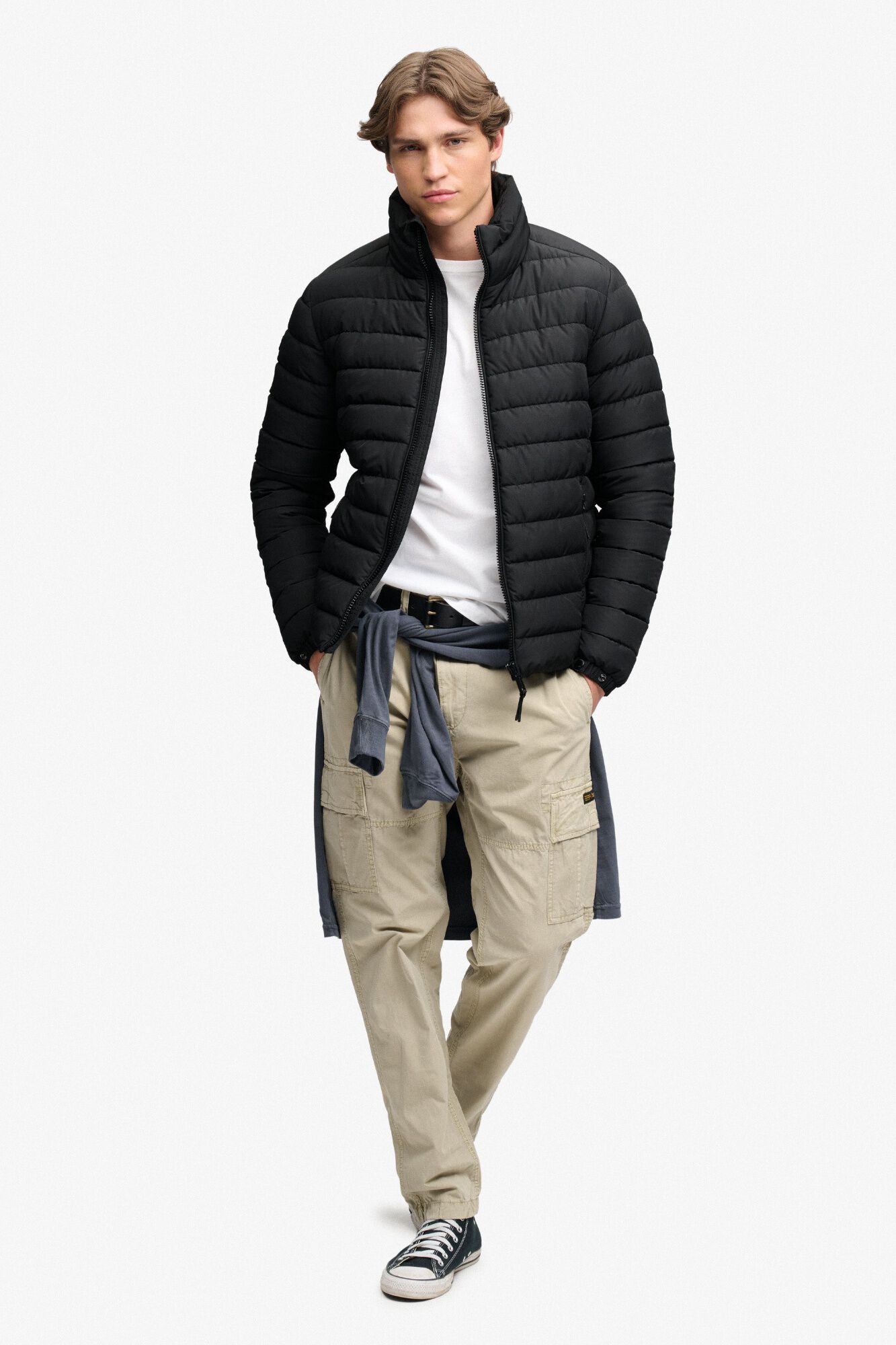 Superdry Casaco acolchoado de peso m&eacute;dio