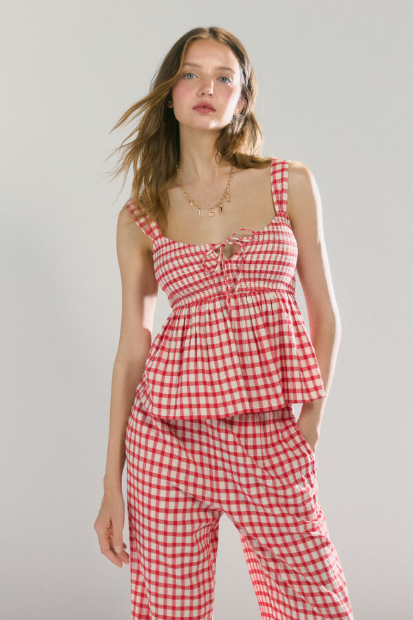 High Spirits Top Roma vermelho