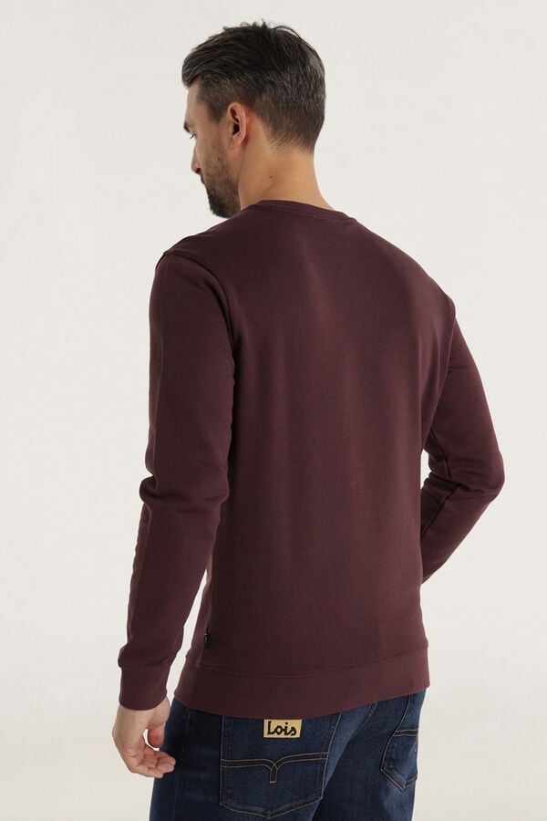 Lois Sweatshirt gola caixa estampado