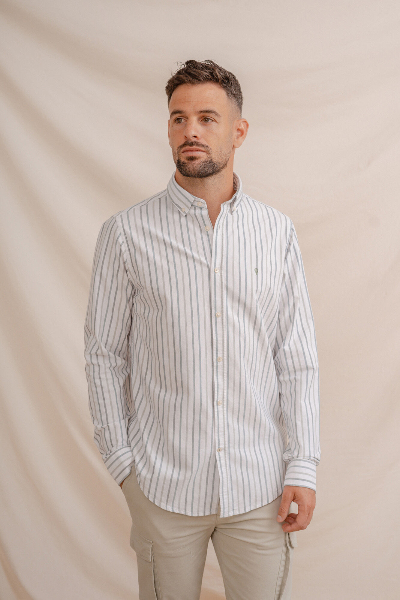 Celopman Camisa Oxford