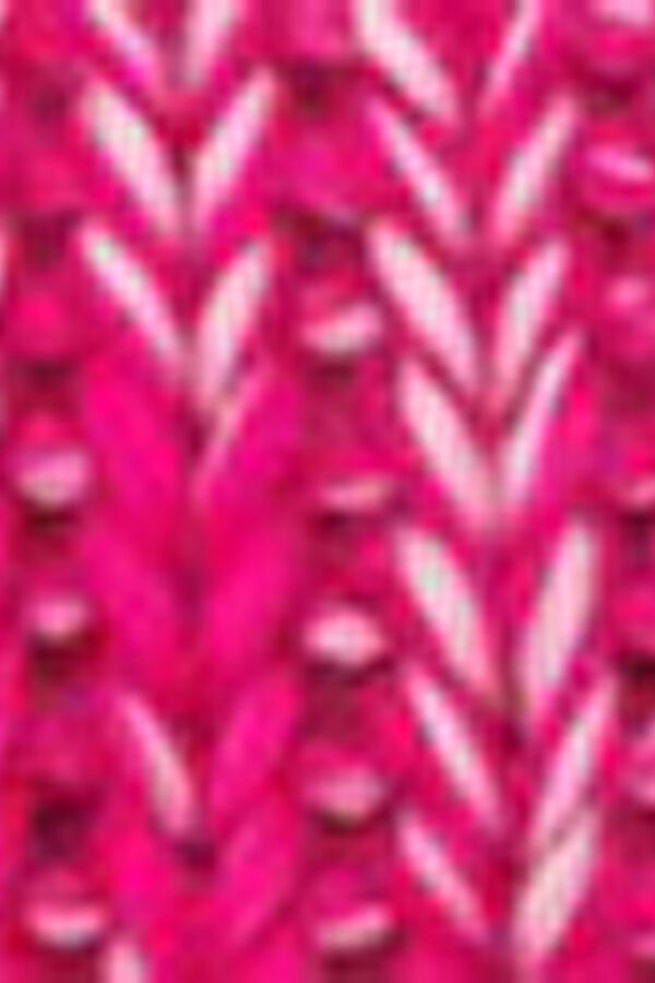 Levi's Bon&eacute; de malha com logo rosa