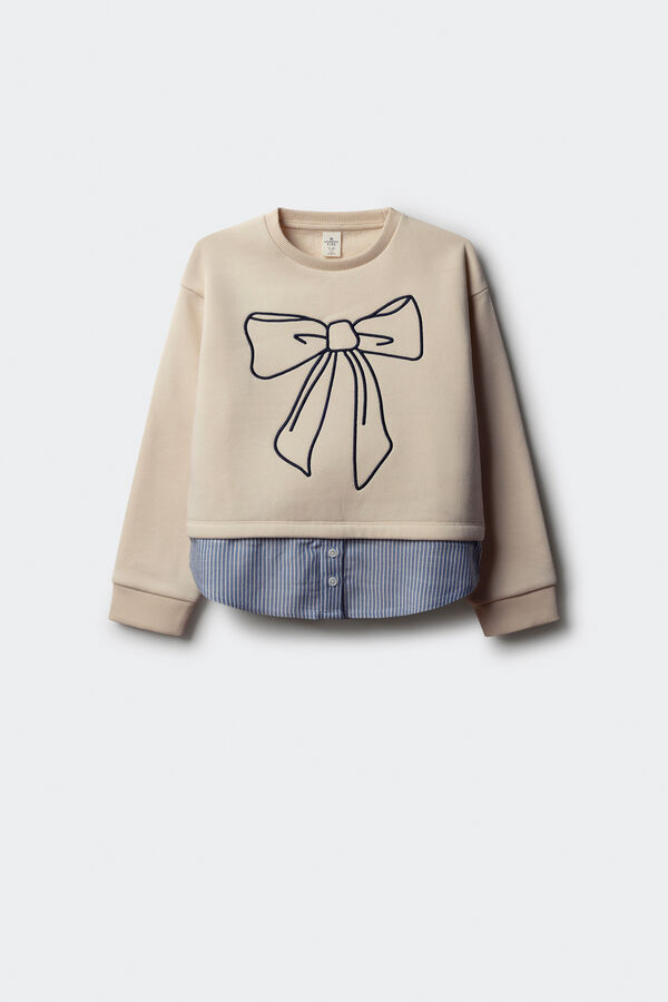Springfield Kids Sweatshirt para Menina estampado