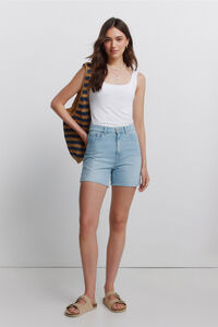 Springfield Bermudas denim rayas