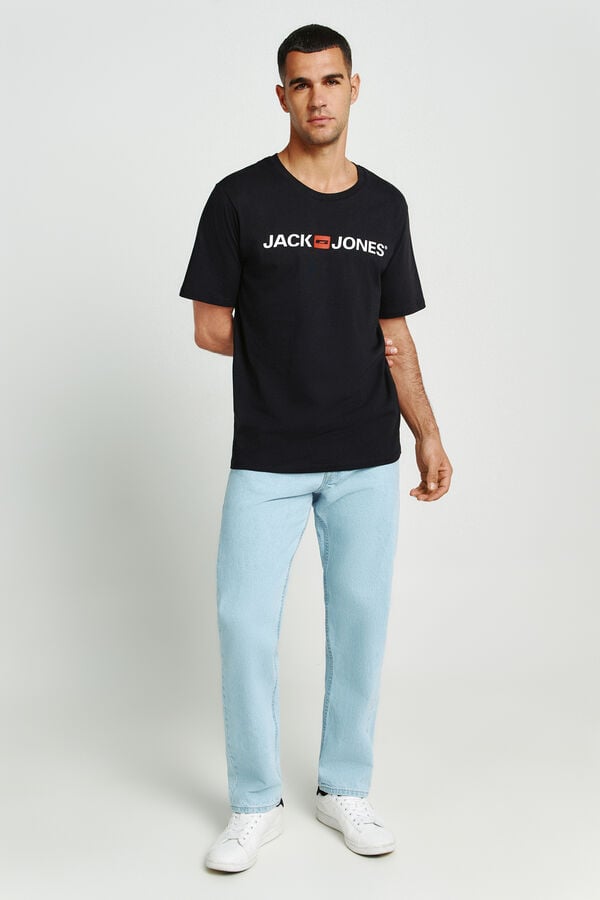 Jack & Jones Short-sleeved logo T-shirt black