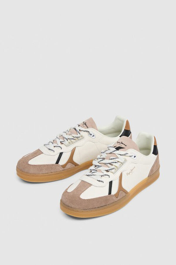 Pepe Jeans  Tênis de pele vison