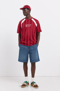 Springfield Bermudas chino de ganga straight fit