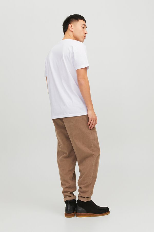Jack & Jones T-shirt de manga curta com logo branco