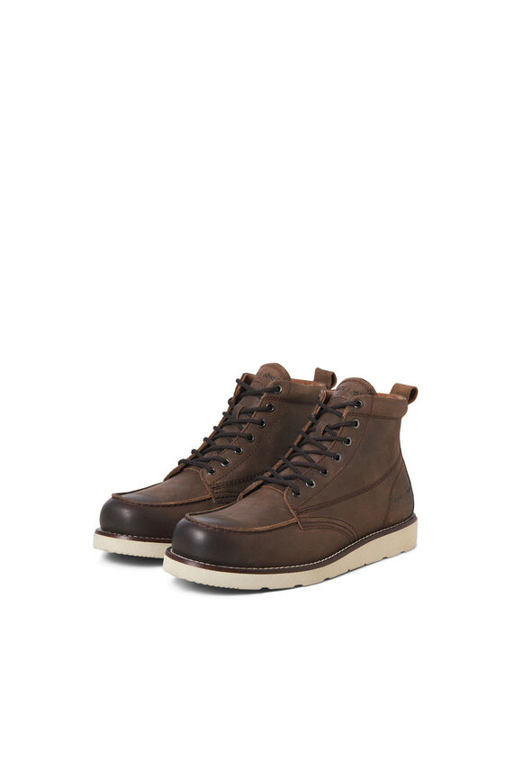 Botines de piel suela goma