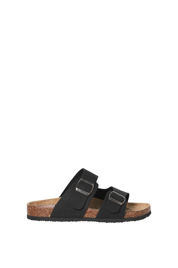 Jack & Jones Lightweight sole buckle sandals black