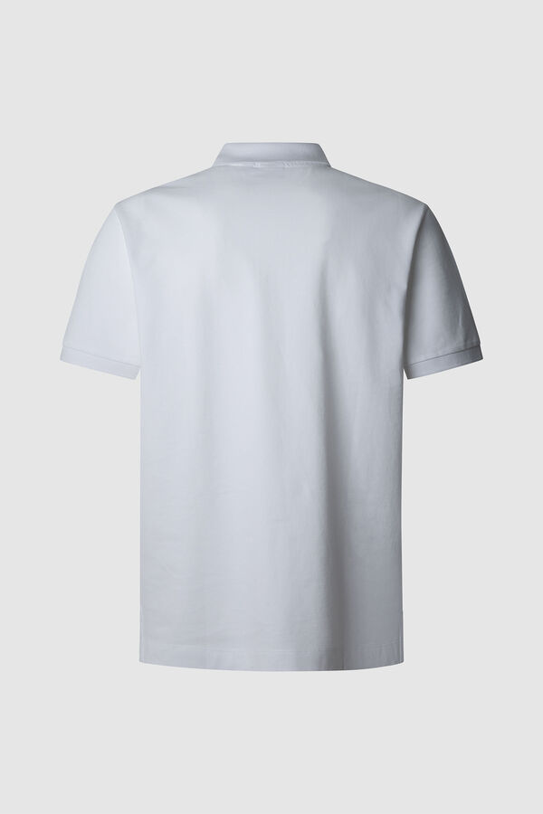 Pepe Jeans Polo Essential Logo Contraste branco