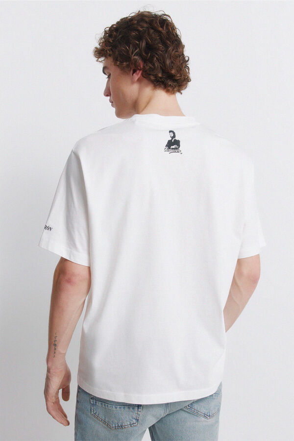 Springfield T-shirt Camar&oacute;n de la Isla bege