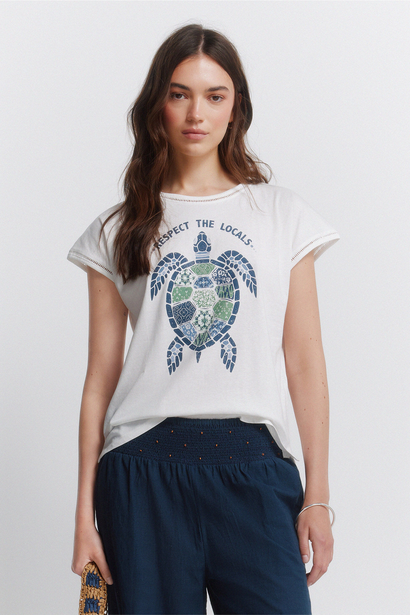 Springfield Camiseta manga corta dibujo