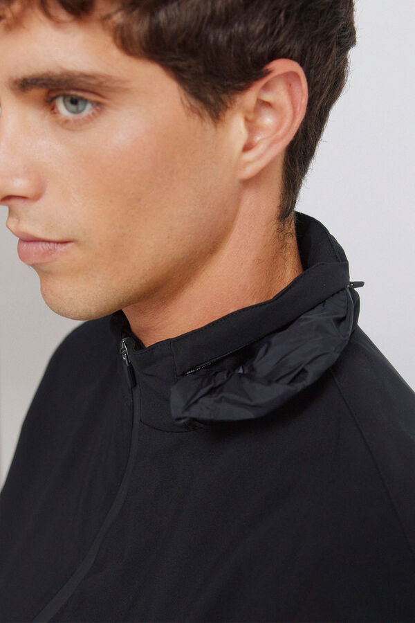 Springfield Casaco t&eacute;cnico preto