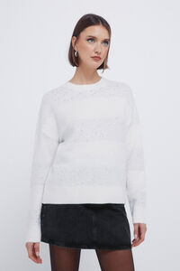 Springfield Camisola riscas com lantejoulas