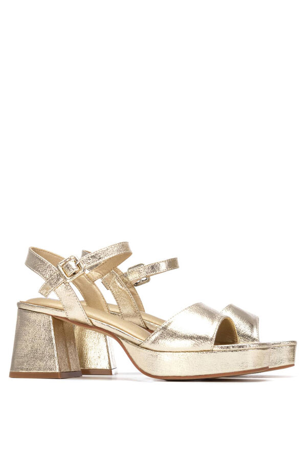 XTI Sandal Heel Front Strap And Bracelet printed