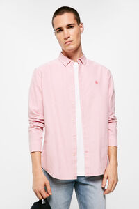 Springfield Camisa oxford color rosa
