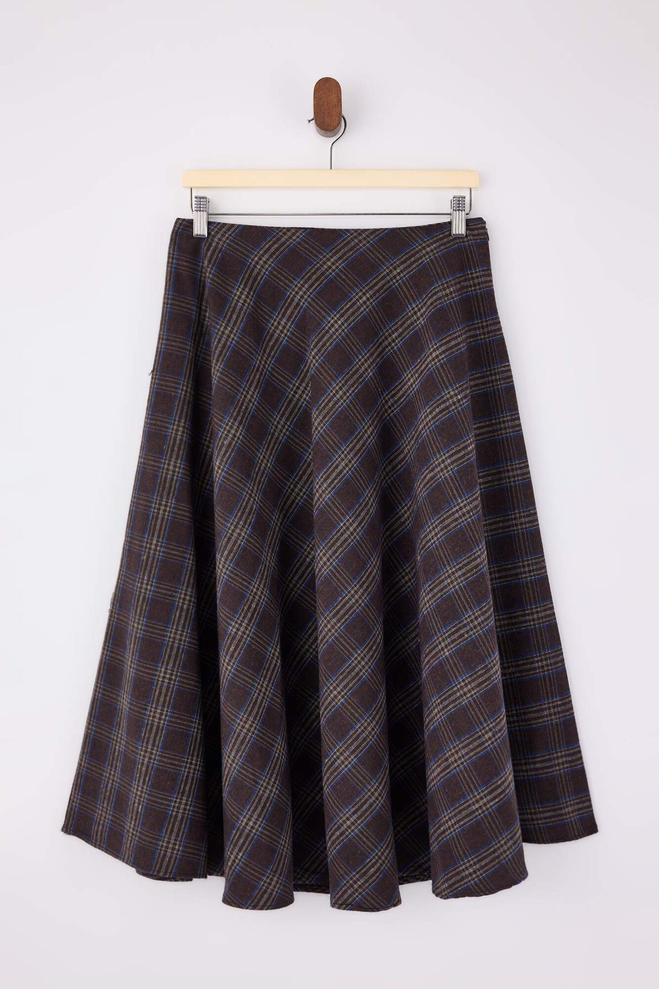 Trendyol Saia comprida fluida estampada