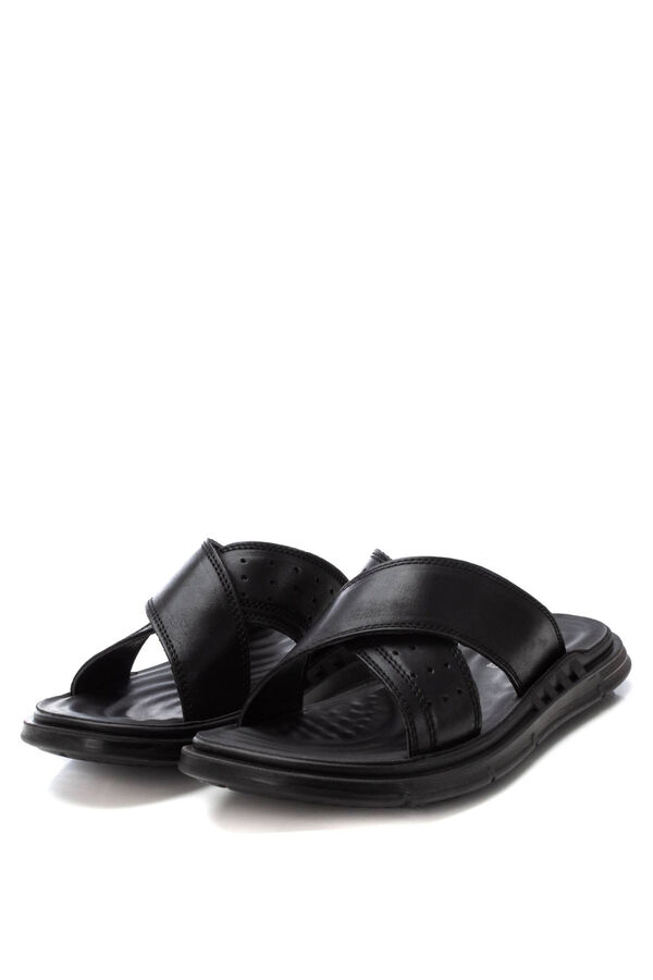 XTI Sandália masculina preto