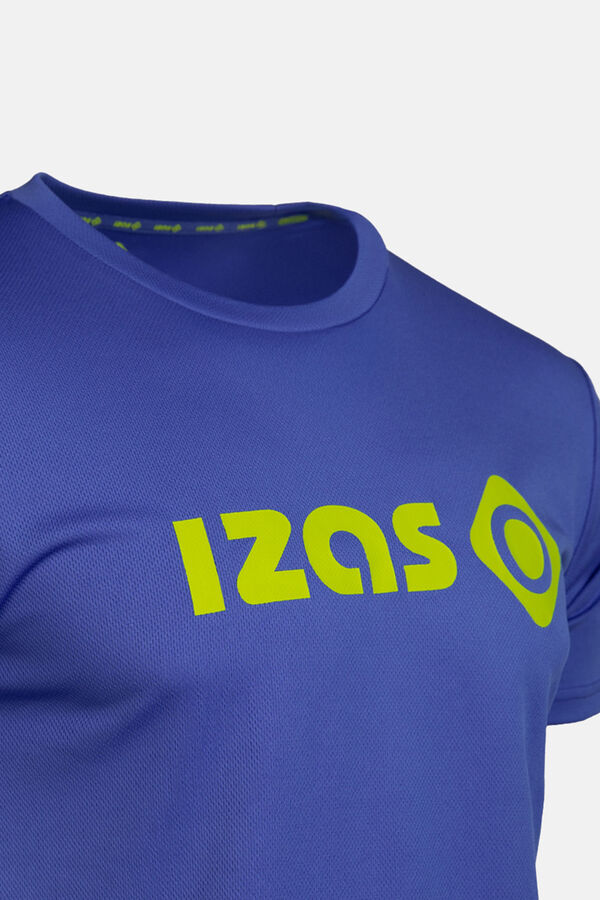 Izas T-shirt t&eacute;cnica de manga curta com logo azul
