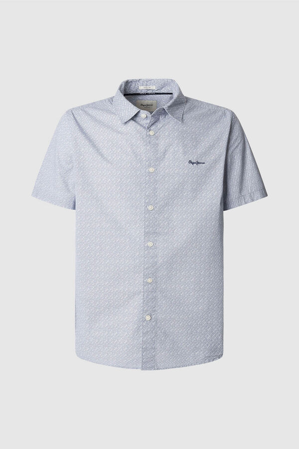 Pepe Jeans Arlex Short Sleeve Shirt blue