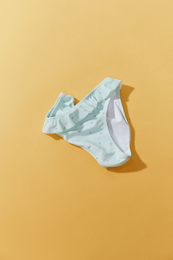 Springfield Kids Floral honeycomb bikini girl green