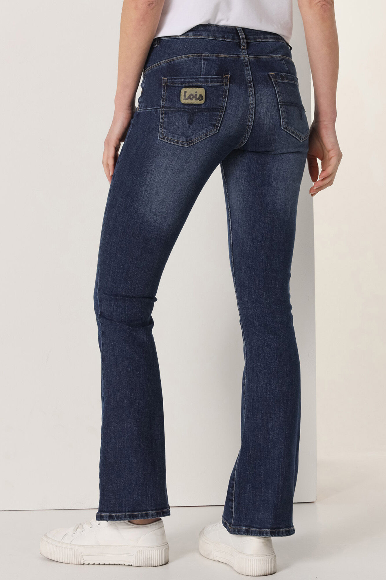 Lois  Cal&ccedil;a jeans azul escuro m&eacute;dio