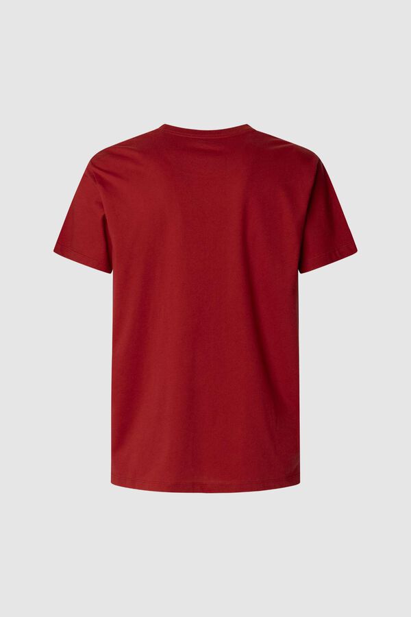 Pepe Jeans short sleeve shirt with front logo. printed
