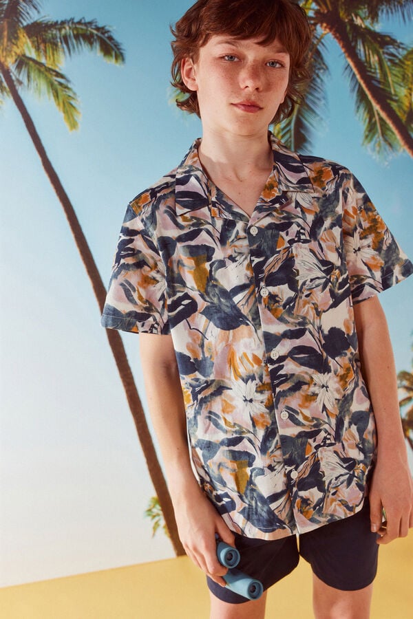 Springfield Kids Basic swimwear for boys blue