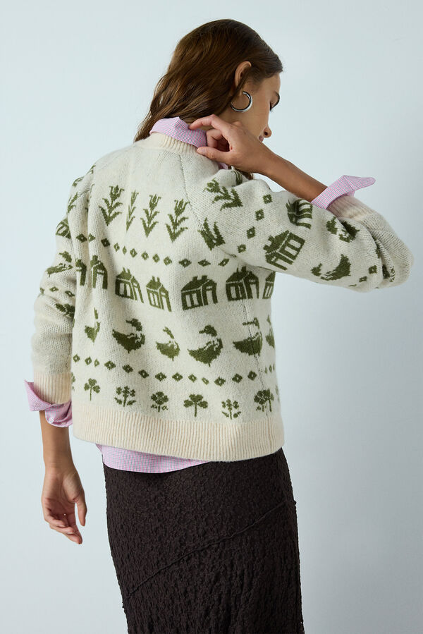 High Spirits Village Sweater bege