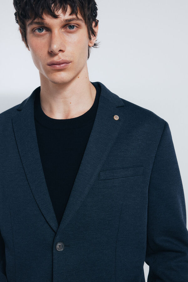 Springfield Blazer olho de perdiz azul