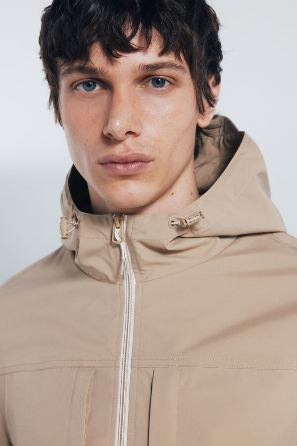 Springfield Parka técnica castanho