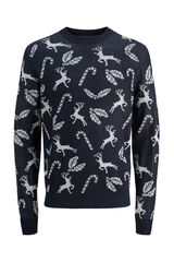 Jack & Jones Jersey navideño azul