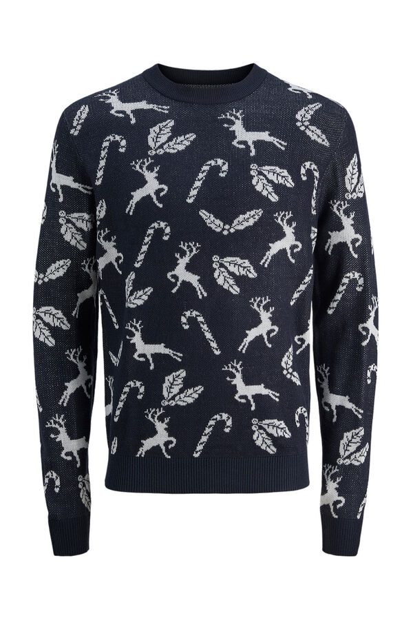 Jack & Jones Jersey navideño azul